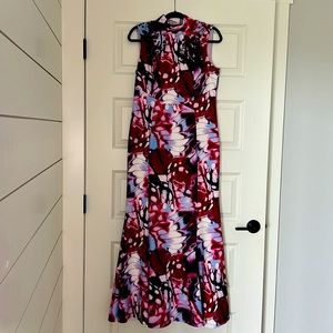 Karen Millen Floral Maxi Dress. Size 10. Worn once for Mother of the Groom Dress